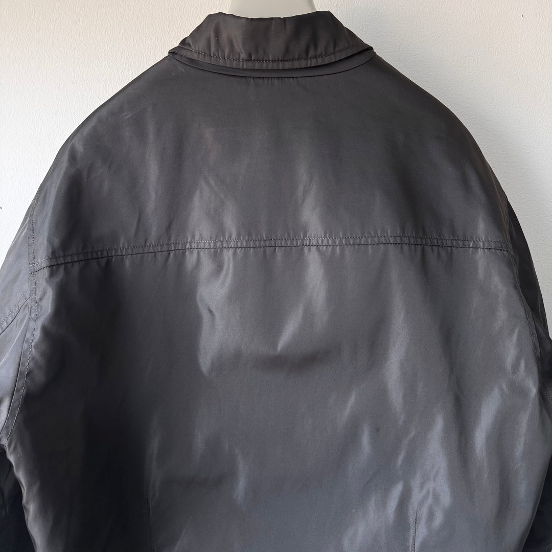 Prada FW1996 Brown Insulated Nylon Blouson Jacket