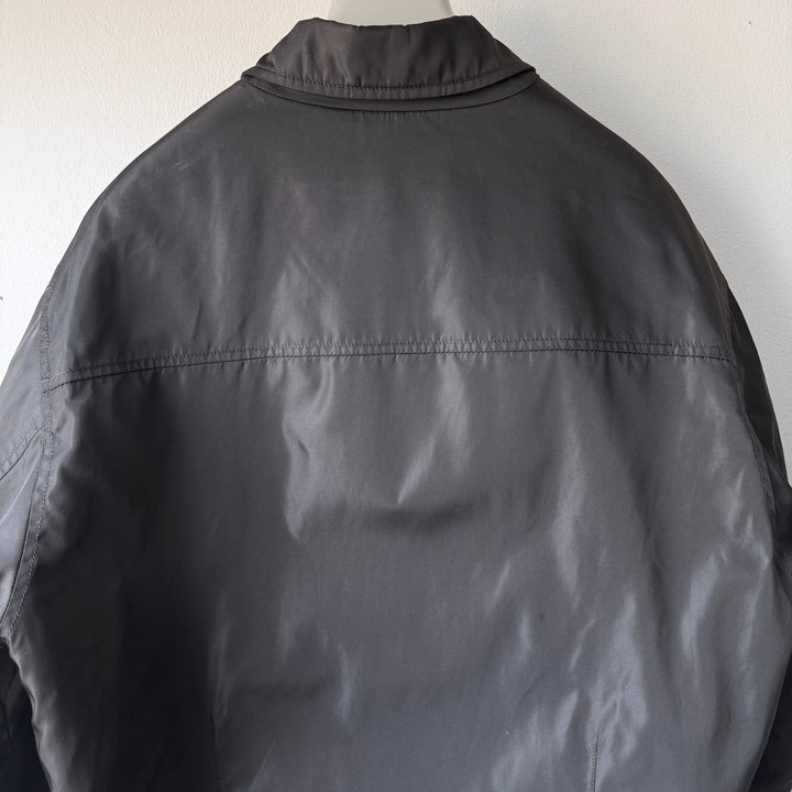 Prada FW1996 Brown Insulated Nylon Blouson Jacket