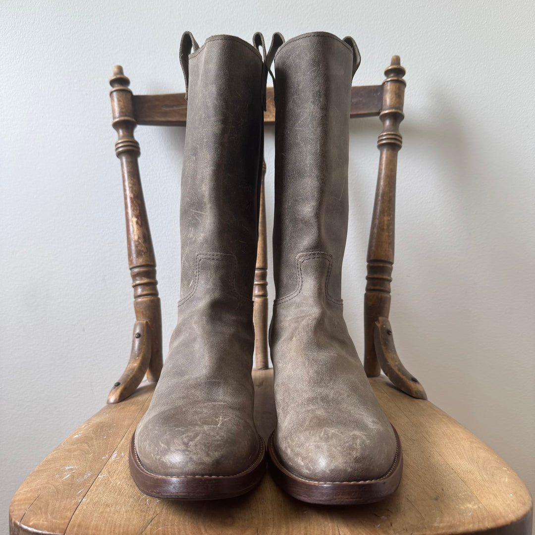 Miu Miu 2000's Vintage Effect Western Cowboy Boots