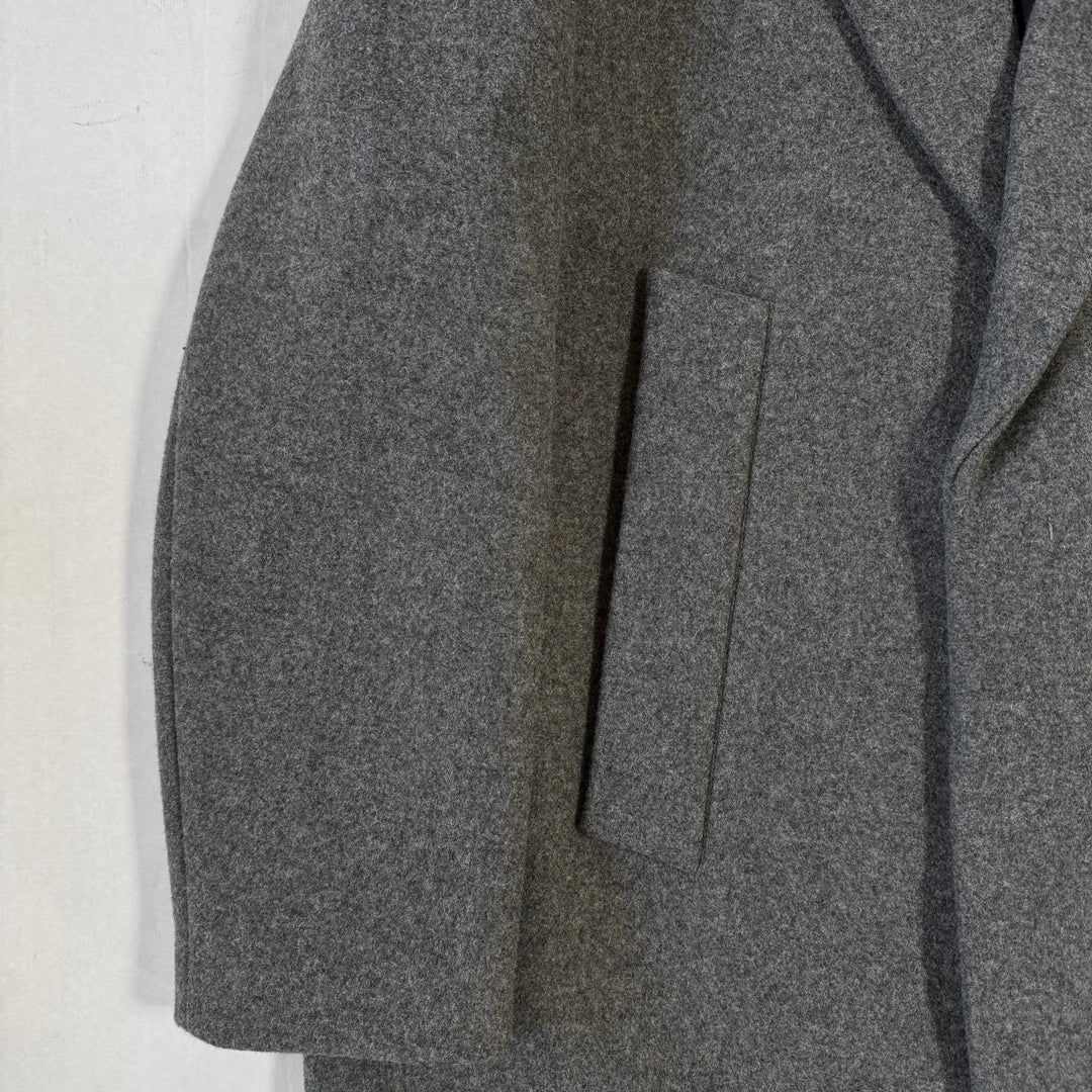 Jil Sander FW2023 Oversized Long Gray Wool Coat