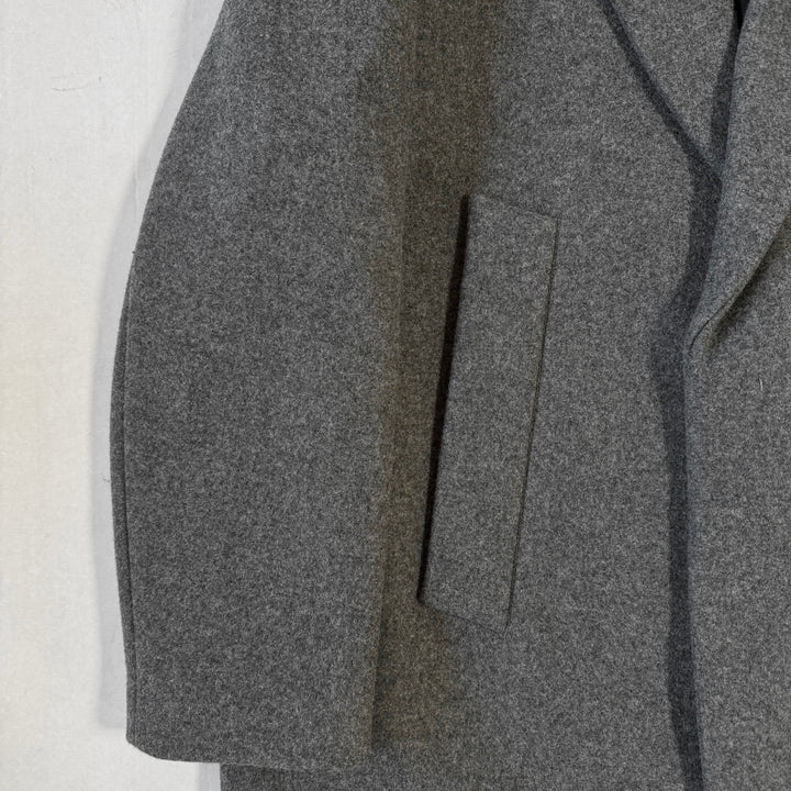 Jil Sander FW2023 Oversized Long Gray Wool Coat