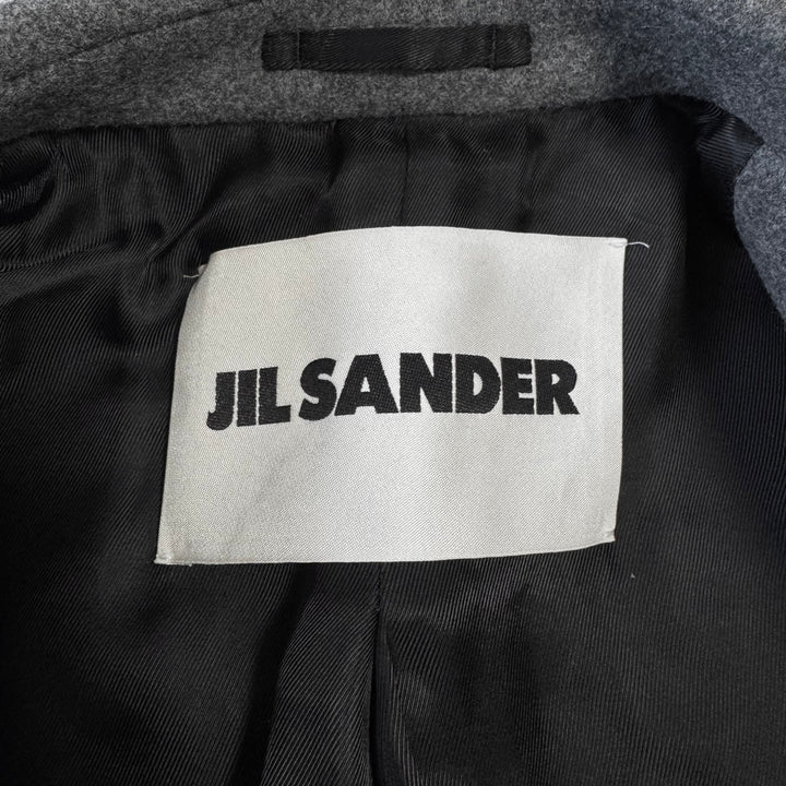Jil Sander FW2023 Oversized Long Gray Wool Coat