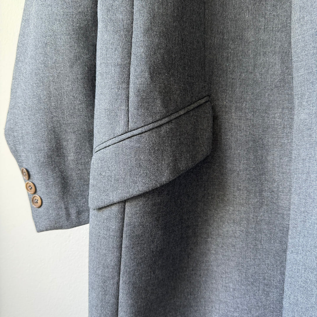 Helmut Lang 1980’s Gray Wool Coat