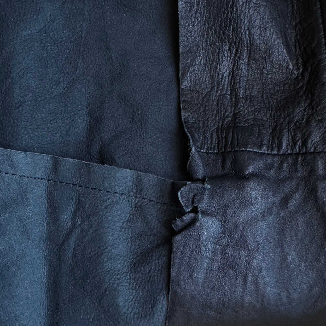 Prada Mainline Unlined Leather Blouson Jacket