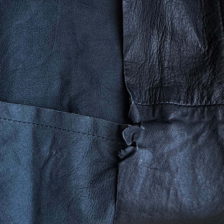 Prada Mainline Unlined Leather Blouson Jacket