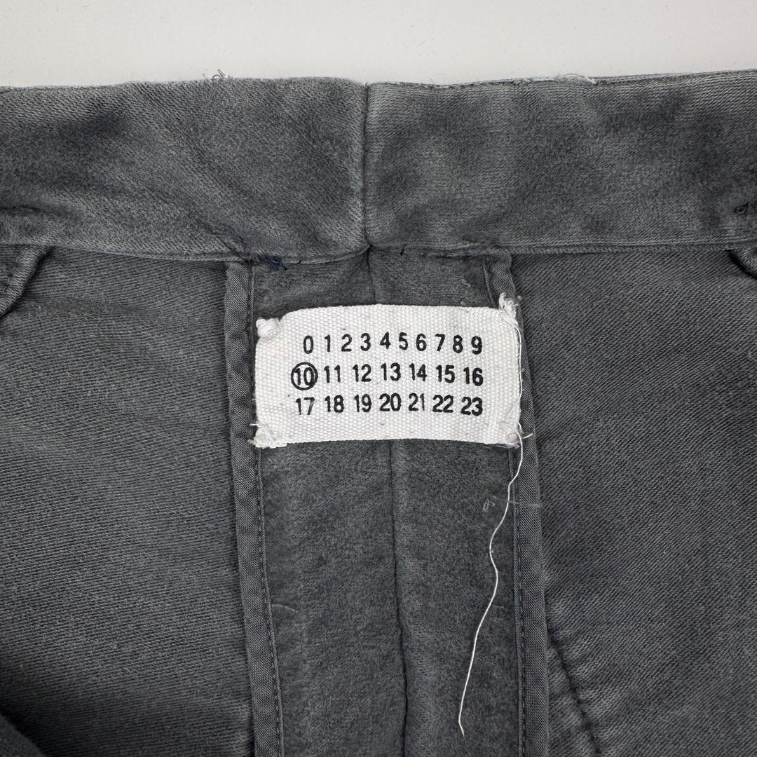 AW2005 Martin Margiela Gray Heavy Moleskin McQueen Pants
