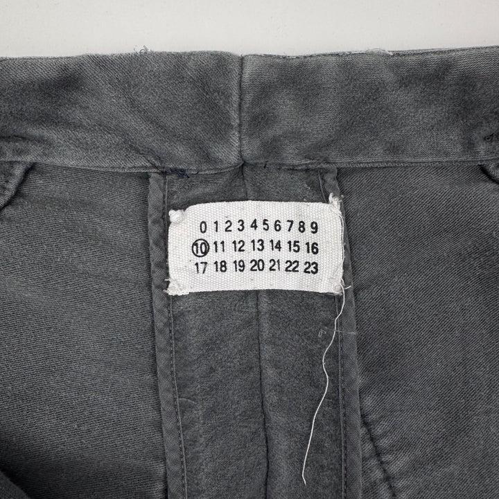 AW2005 Martin Margiela Gray Heavy Moleskin McQueen Pants