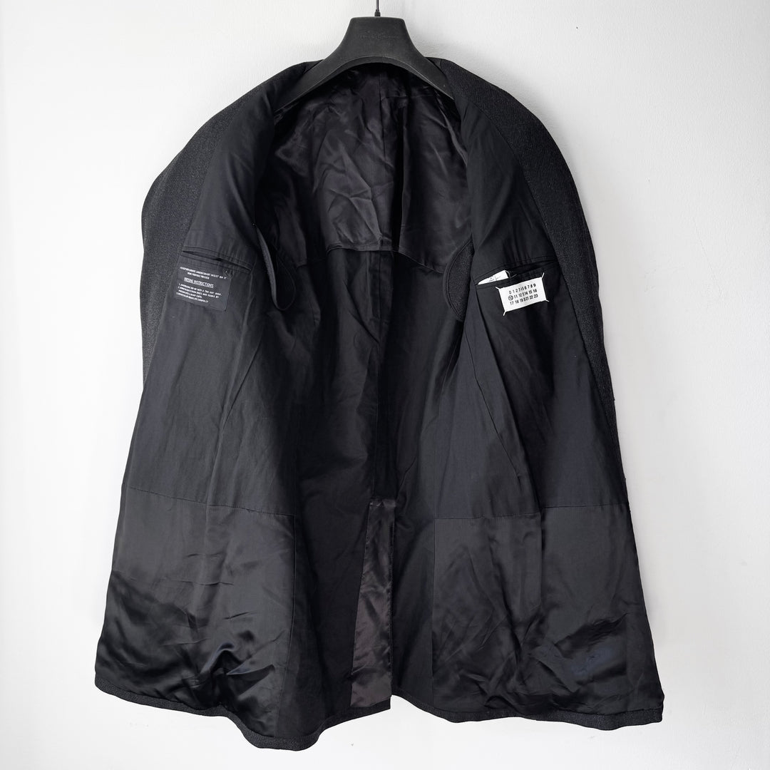 AW2003 Martin Margiela Padded Shoulder Long-Coat