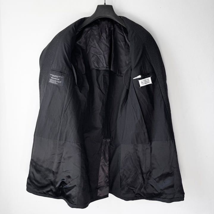 AW2003 Martin Margiela Padded Shoulder Long-Coat
