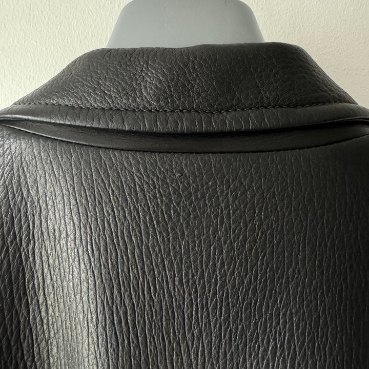 Prada 2000's Mainline Deer Leather Overcoat