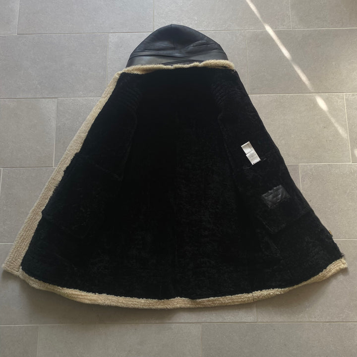 Rick Owens FW13 Runway Shearling Parka/Hooded Coat
