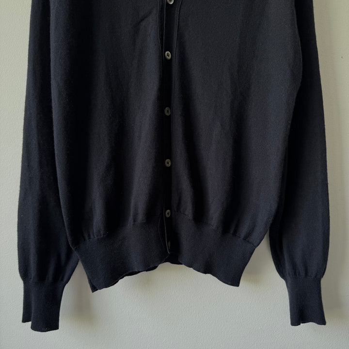 Prada FW2000 Cashmere/Silk Button-Up Cardigan Knit