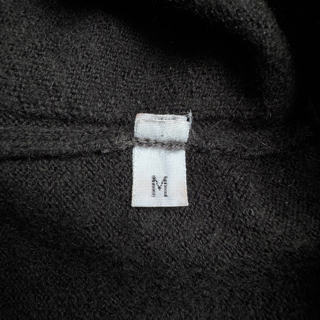 SS2001 Martin Margiela Black Wool/Cotton Knitted Vest