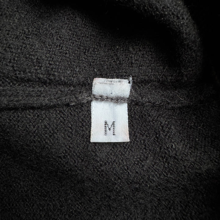 SS2001 Martin Margiela Black Wool/Cotton Knitted Vest
