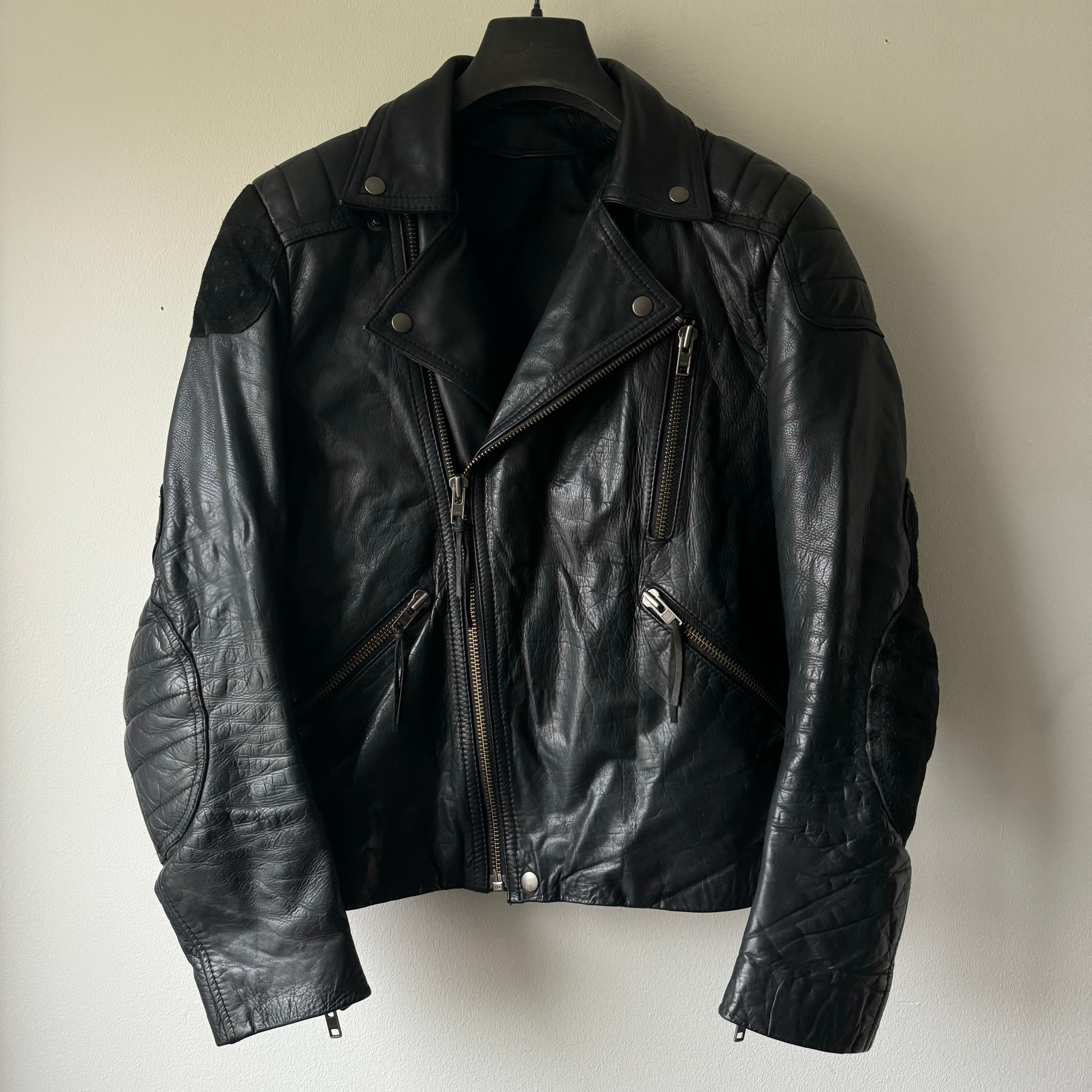 AW2010 Acne Studios “Theo” Leather Biker Jacket – Recollected Sweden