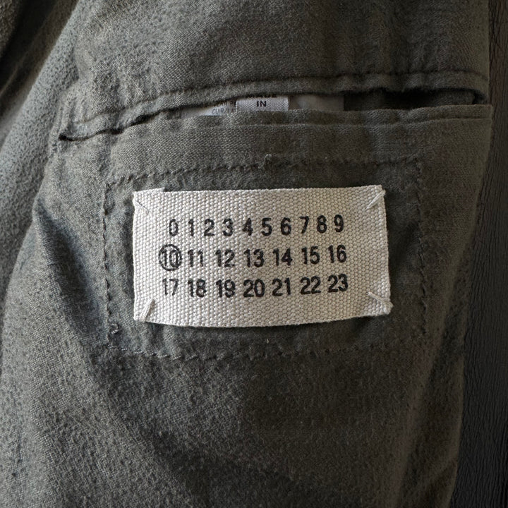 SS2001 Martin Margiela 5-Zip Leather Moto Café Racer Jacket