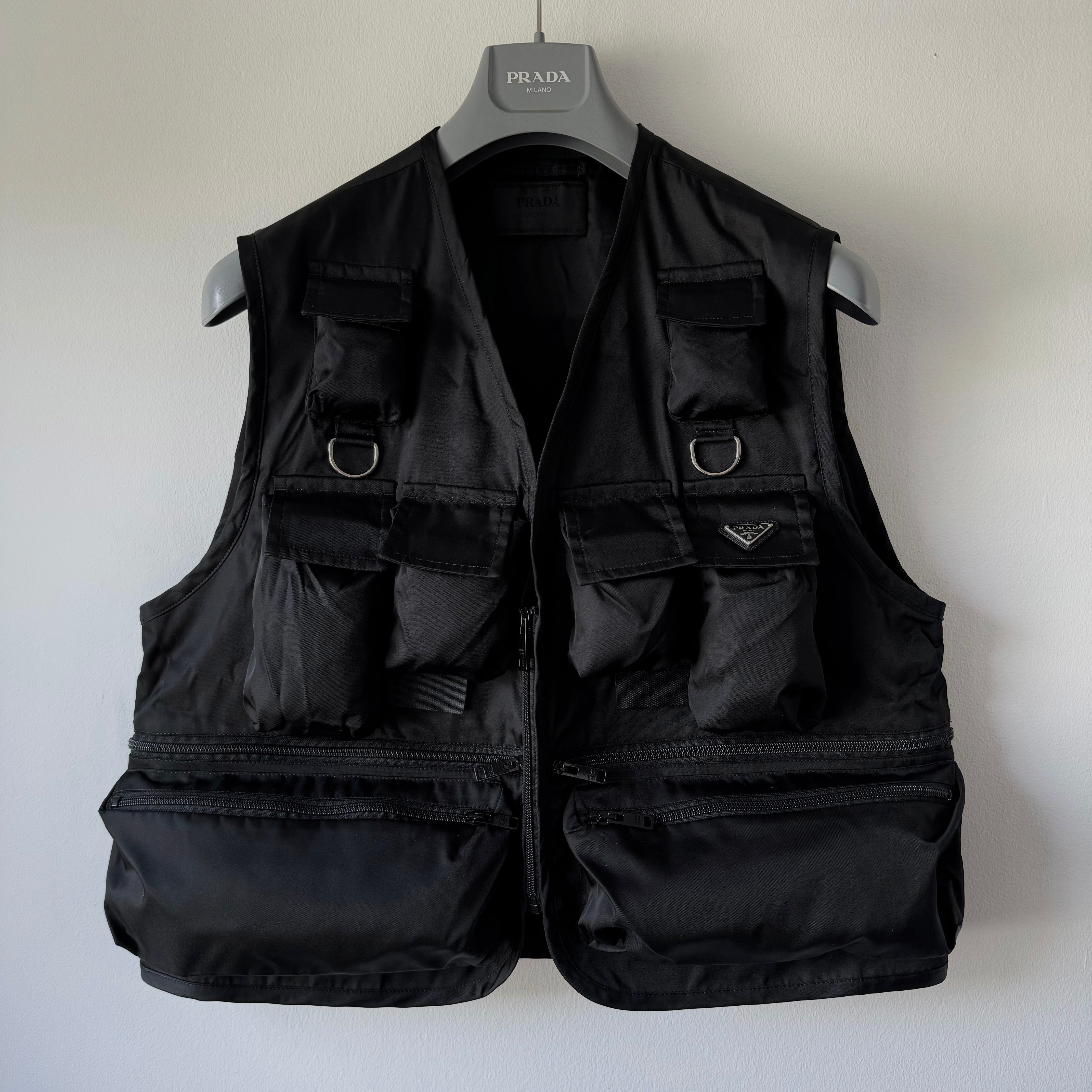 Prada SS24 Re-Nylon Tactical Cargo Vest – Recollected Sweden