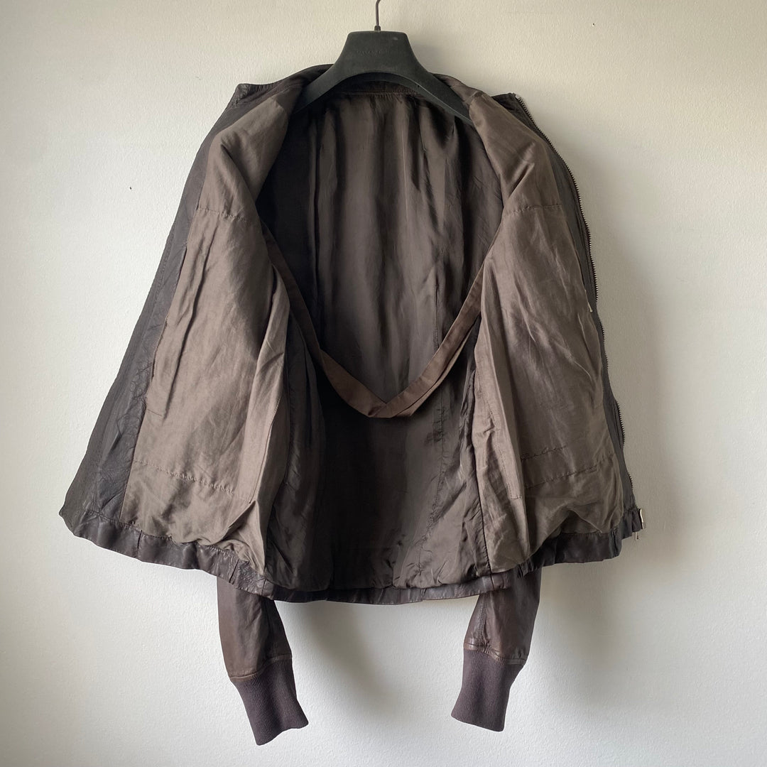 Rick Owens SS12 Sternberg Calf Leather Jacket