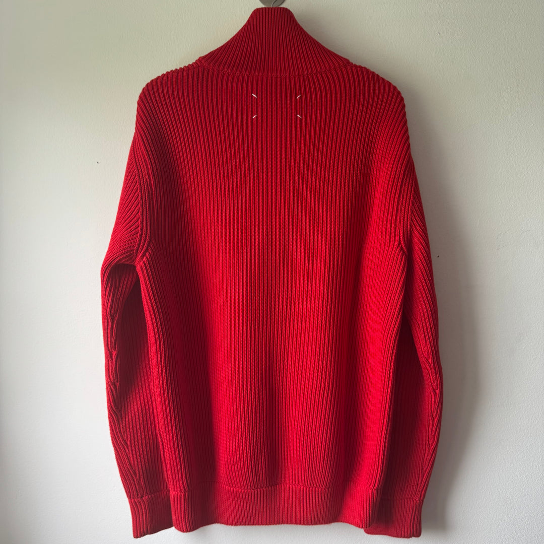 SS2012 Martin Margiela Wool Zip-Up Drivers/Truckers Knit