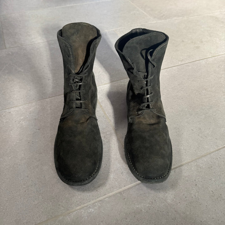 Guidi 995MS Reversed Baby Buffalo Leather Combat Boots