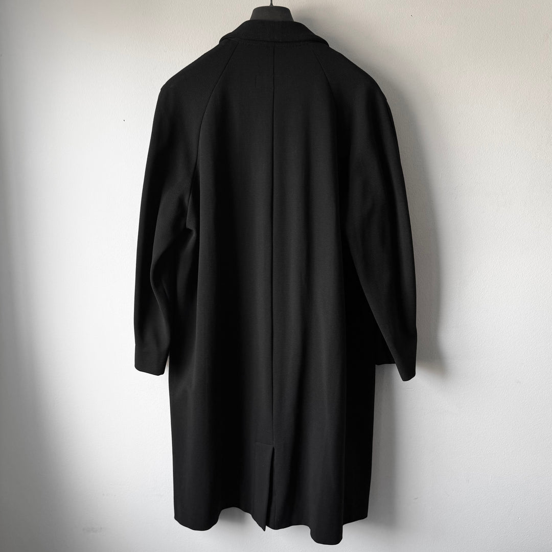 Helmut Lang 1987 Black Car Coat