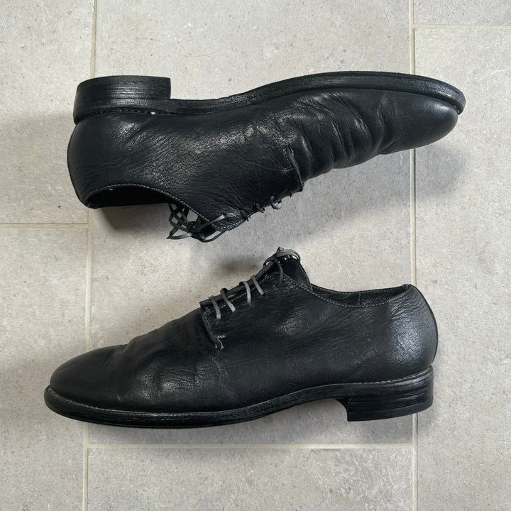 Guidi 16 Goat Leather Lace-Up Derbys
