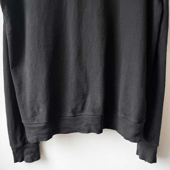 Rick Owens DRKSHDW FW2016 Black Cotton Jason Zip-Up Hoodie