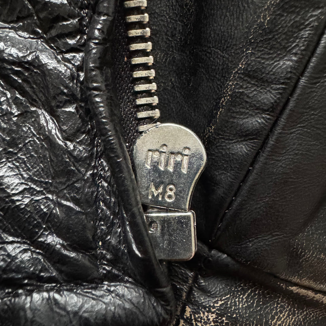 AW2006 Martin Margiela Leopard Café Racer Leather Jacket