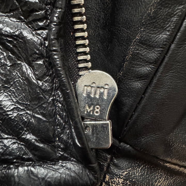 AW2006 Martin Margiela Leopard Café Racer Leather Jacket