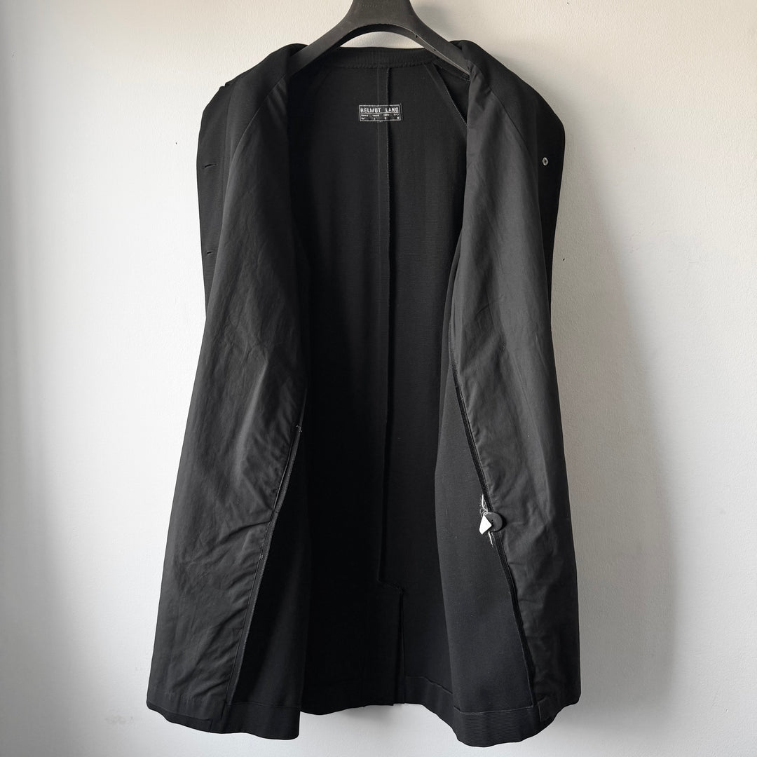 Helmut Lang 1987 Black Car Coat
