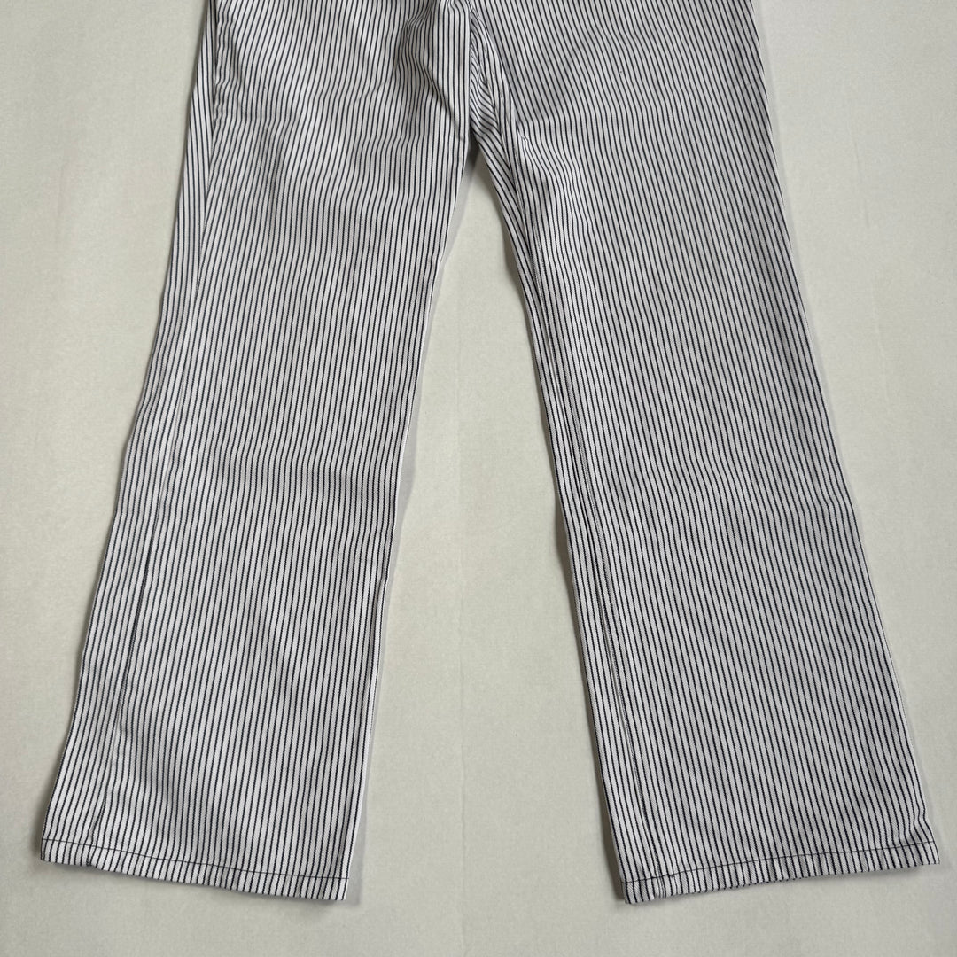 SS1999 Martin Margiela White Striped Cotton Pants