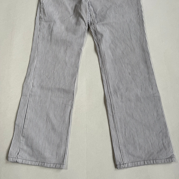 SS1999 Martin Margiela White Striped Cotton Pants