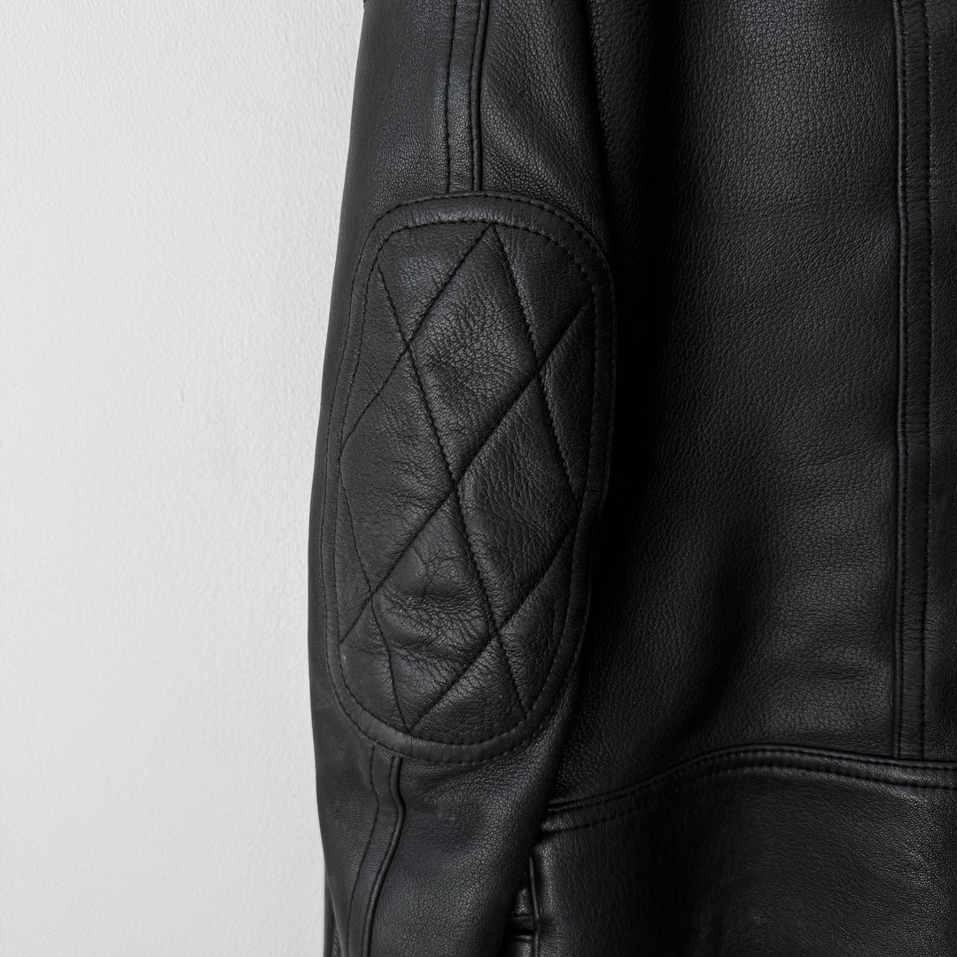 Gucci FW2006 Black Lamb Leather Biker Moto Jacket