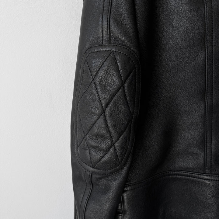 Gucci FW2006 Black Lamb Leather Biker Moto Jacket