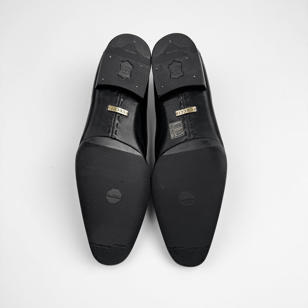 Gucci By Tom Ford SS2002 Black Jodhpur Leather Loafers