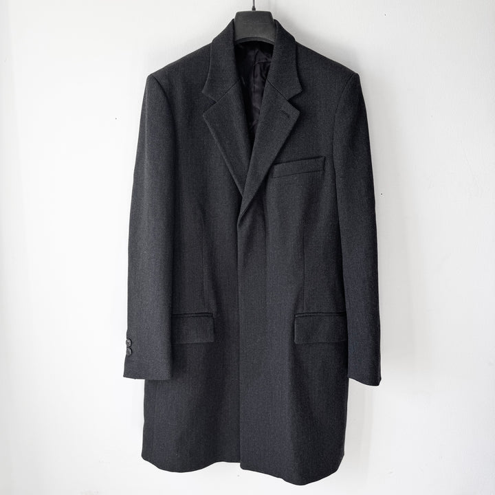 AW2003 Martin Margiela Padded Shoulder Long-Coat