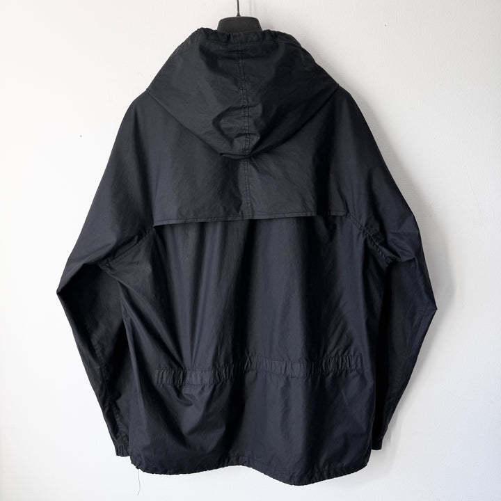 Helmut Lang SS1999 Black Cotton/Polyamide Packable Parachute Anorak
