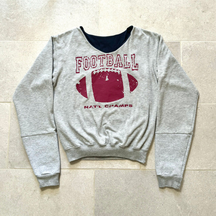 AW2005 Martin Margiela Artisanal Reversible College Sweater