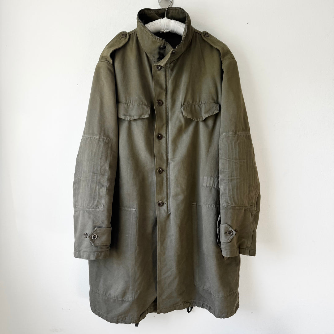 AW2008 Martin Margiela Army Green Fleece Lined Military Parka