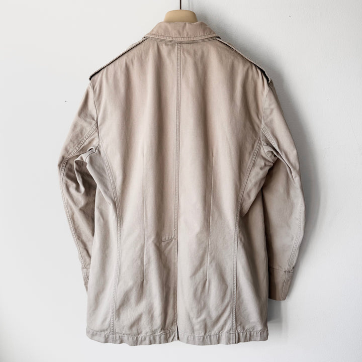 Gucci By Tom Ford SS2003 Beige Cotton Safari Jacket