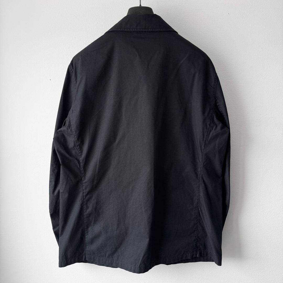 Helmut Lang SS1998 Black Cotton Safari Field Multipocket Jacket