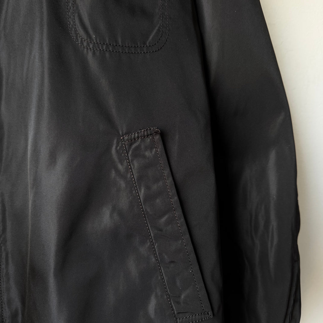Prada FW1996 Brown Insulated Nylon Blouson Jacket