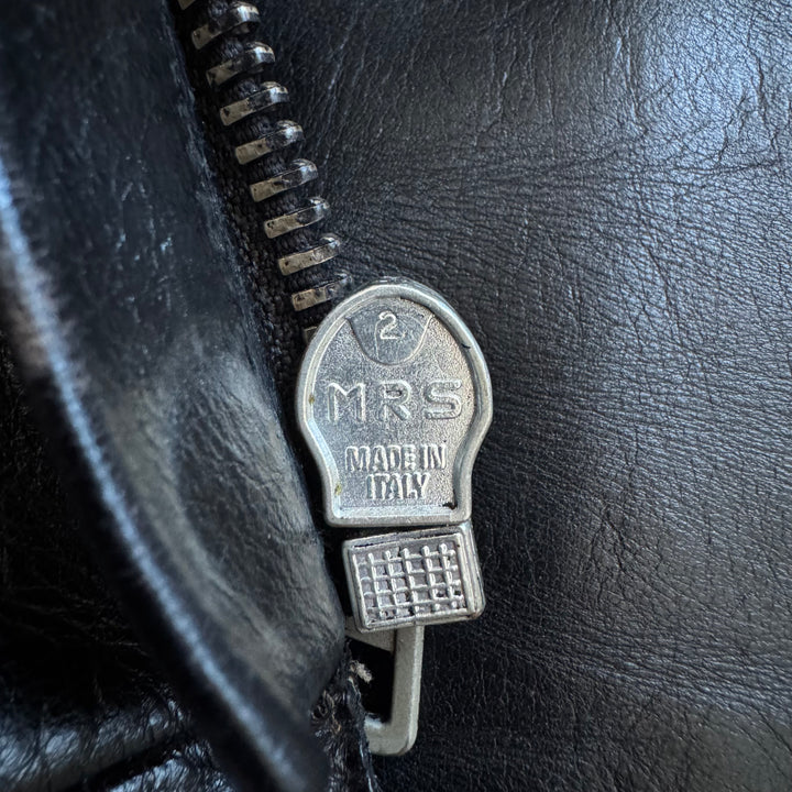 SS2001 Martin Margiela 5-Zip Leather Moto Café Racer Jacket