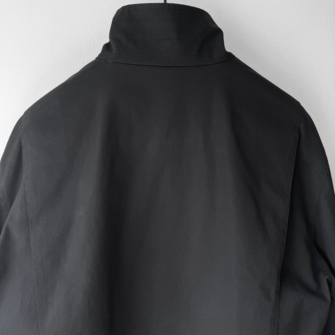 Yves Saint Laurent SS2010 Black Cotton Cropped Blouson Jacket