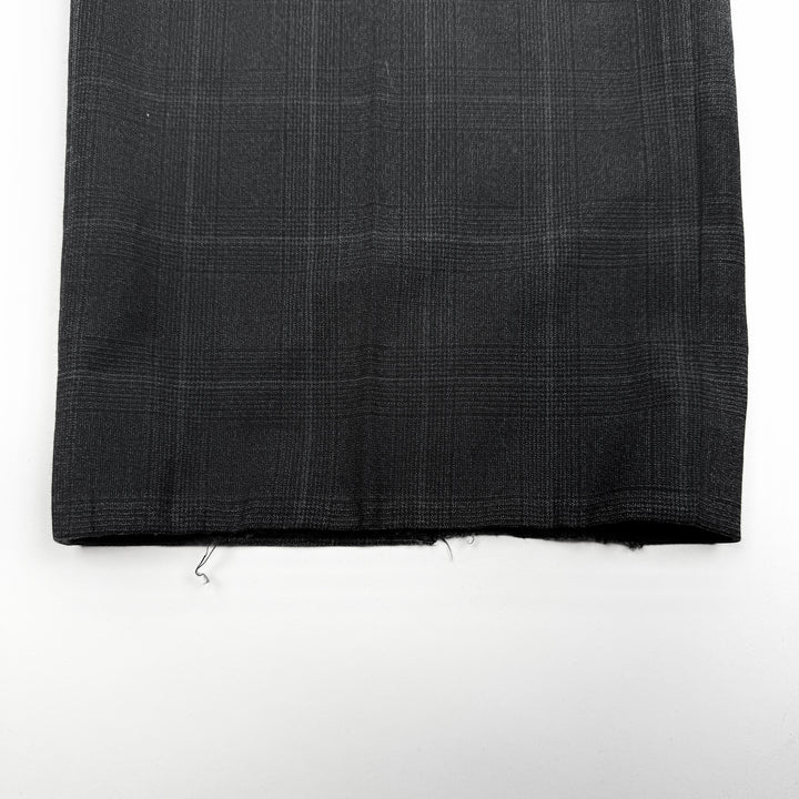 Miu Miu 2022 Checkered Prince Of Wales Pleated Fine Wool Pants