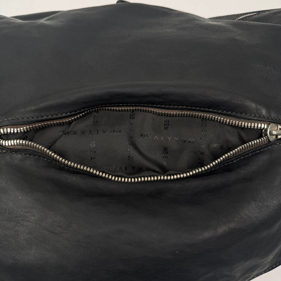 Guidi x 1017 Alyx 9SM Black Horse Leather Crossbody Knot Sling Bag