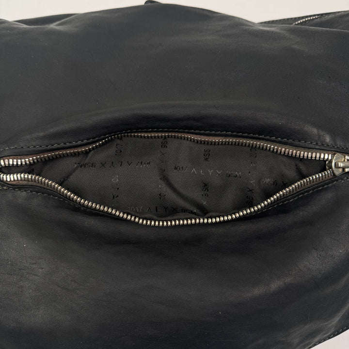 Guidi x 1017 Alyx 9SM Black Horse Leather Crossbody Knot Sling Bag