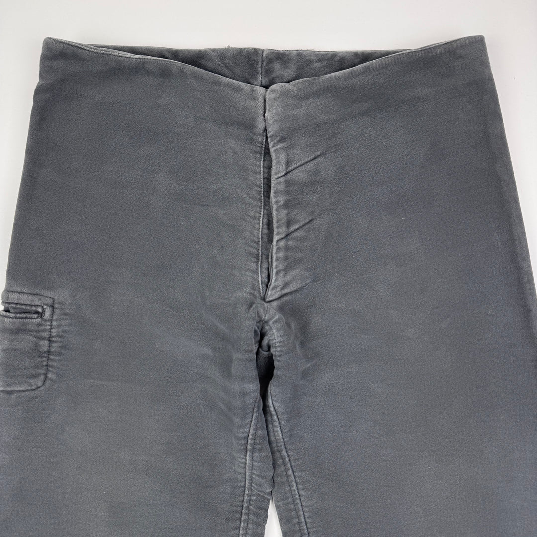 AW2005 Martin Margiela Gray Heavy Moleskin McQueen Pants