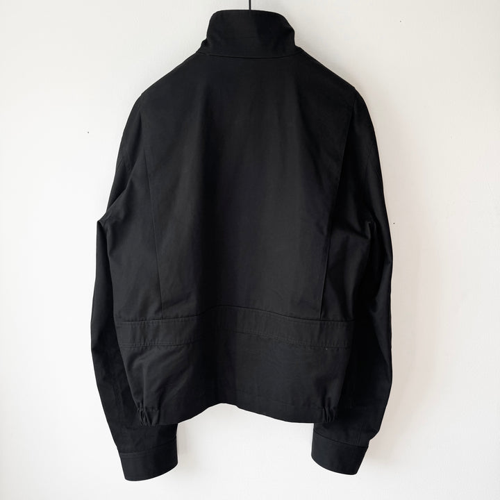 Yves Saint Laurent SS2010 Black Cotton Cropped Blouson Jacket
