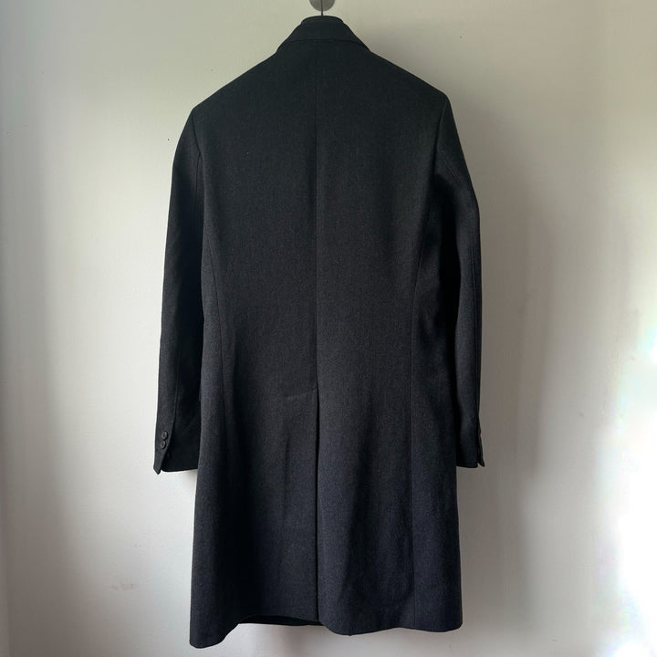 AW2004 Martin Margiela Dark Grey Wool Long-Coat